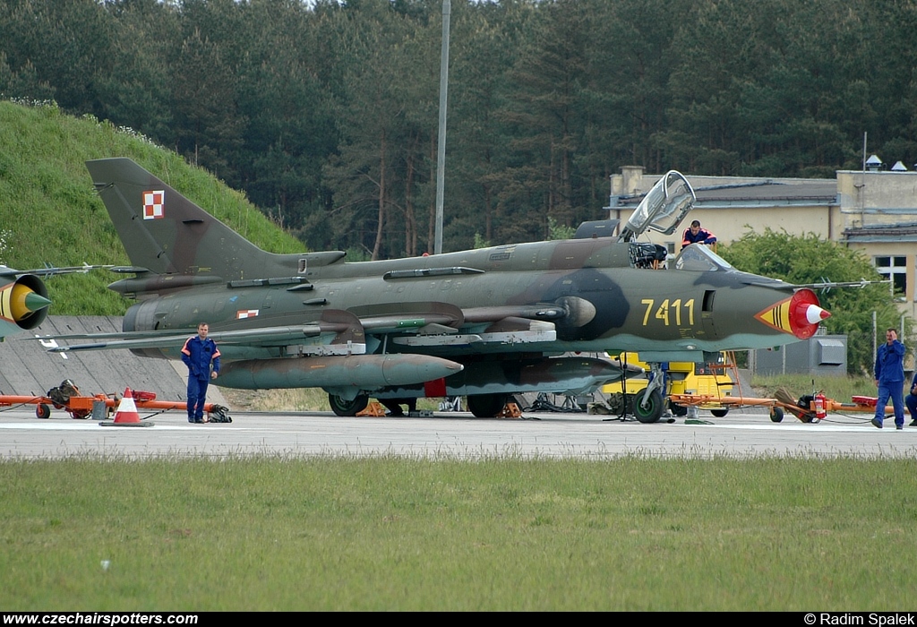 Poland - Air Force &ndash; Sukhoi Su-22 M-4 Fitter 7411