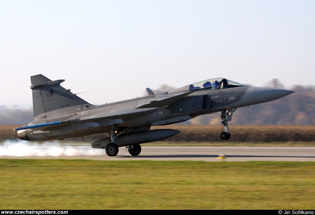 Czech - Air Force – Saab JAS39C Gripen 9234
