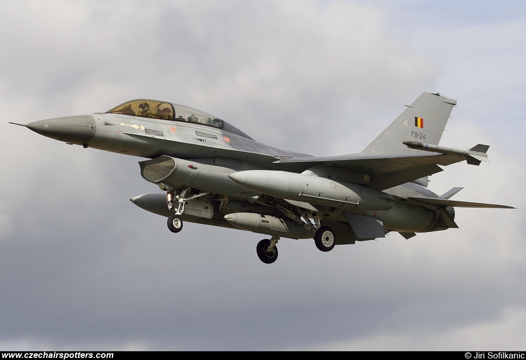 Belgium - Air Force &ndash; SABCA F-16BM Fighting Falcon FB-24
