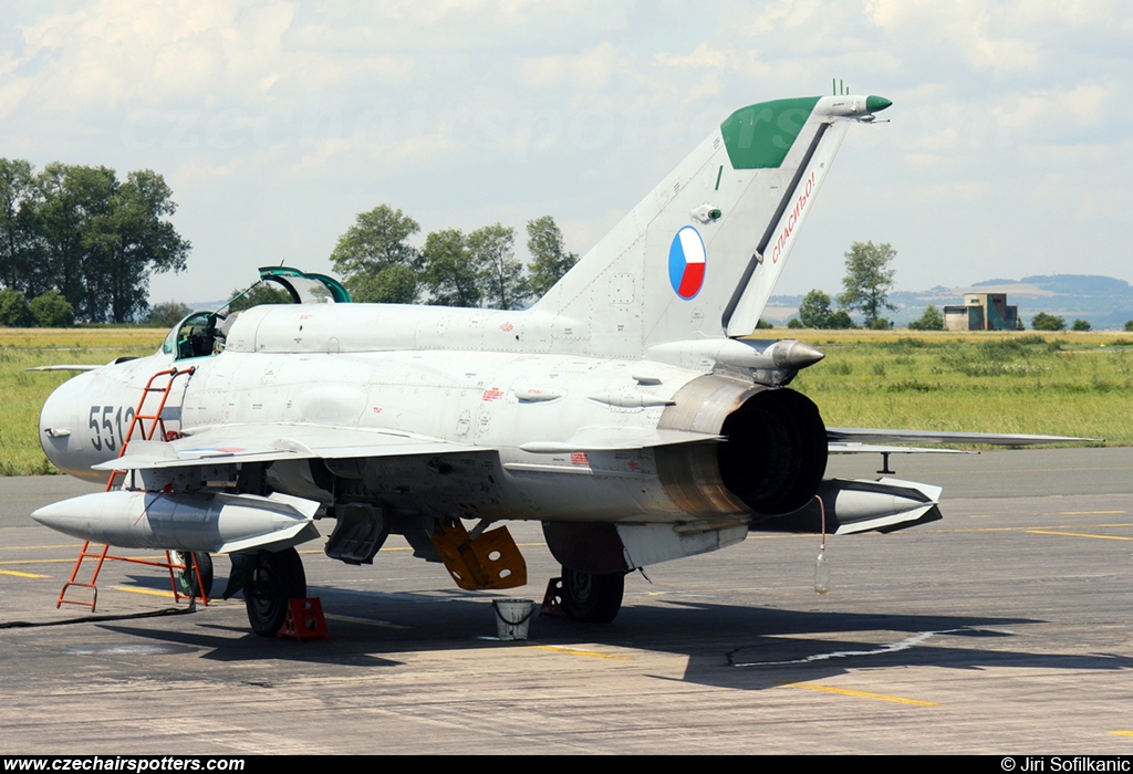Czech - Air Force – Mikoyan-Gurevich MiG-21MF 5512