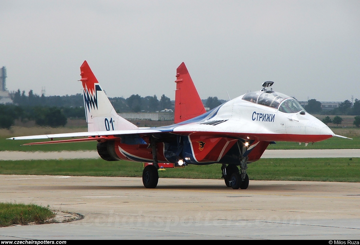 Russia - Air Force – Mikoyan-Gurevich MiG-29UB / 9-51 01 BLUE