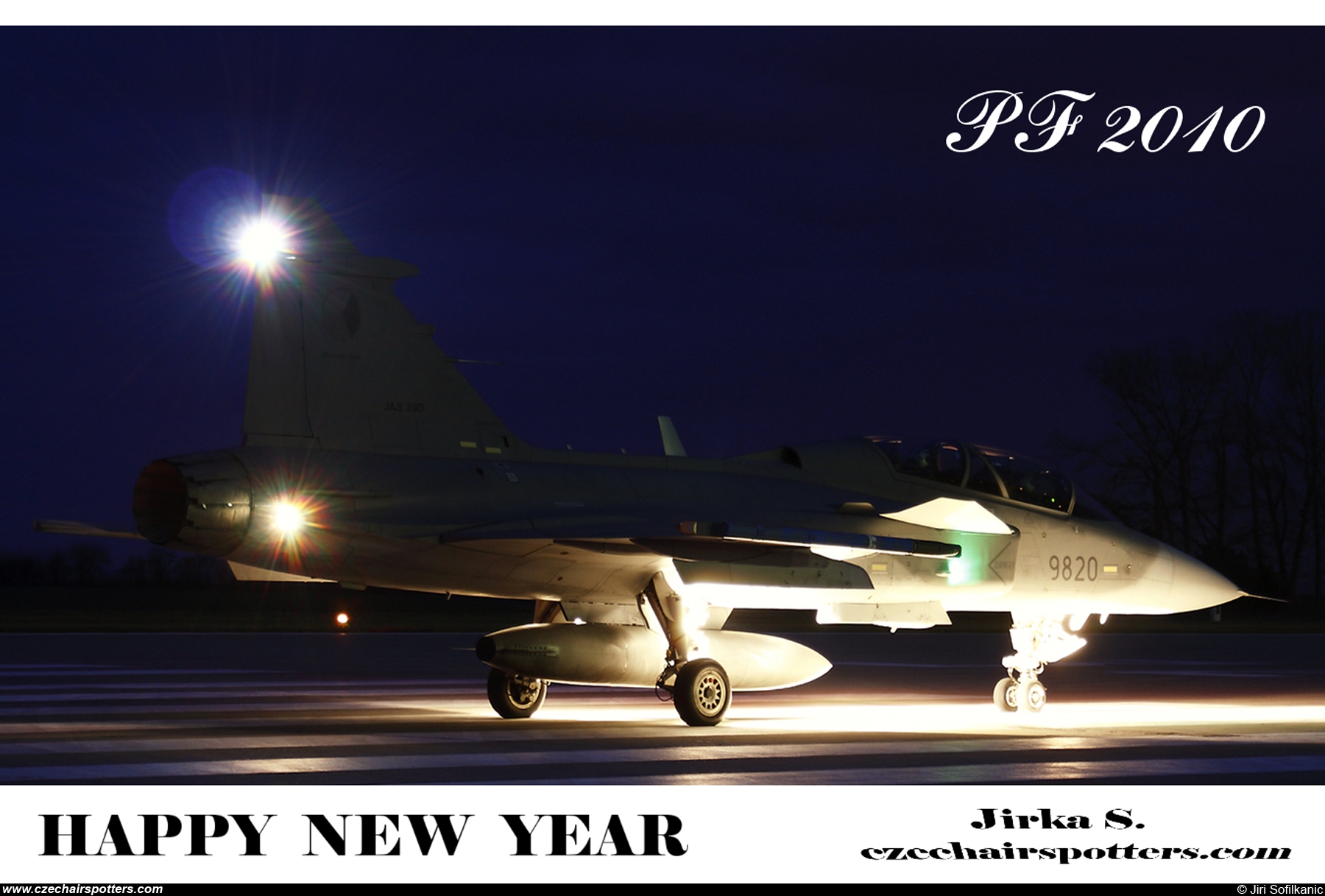 Czech - Air Force – Saab JAS39D Gripen 9820