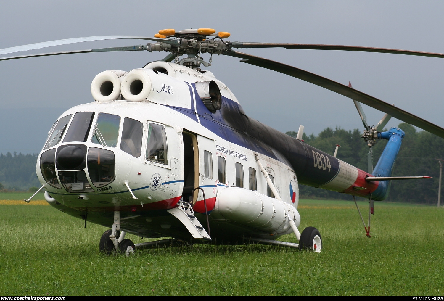 Czech - Air Force – Mil Mil Mi-8S Hip 0843