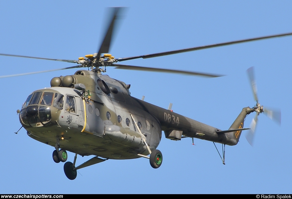 Czech - Air Force – Mil Mi-17 Hip 0834