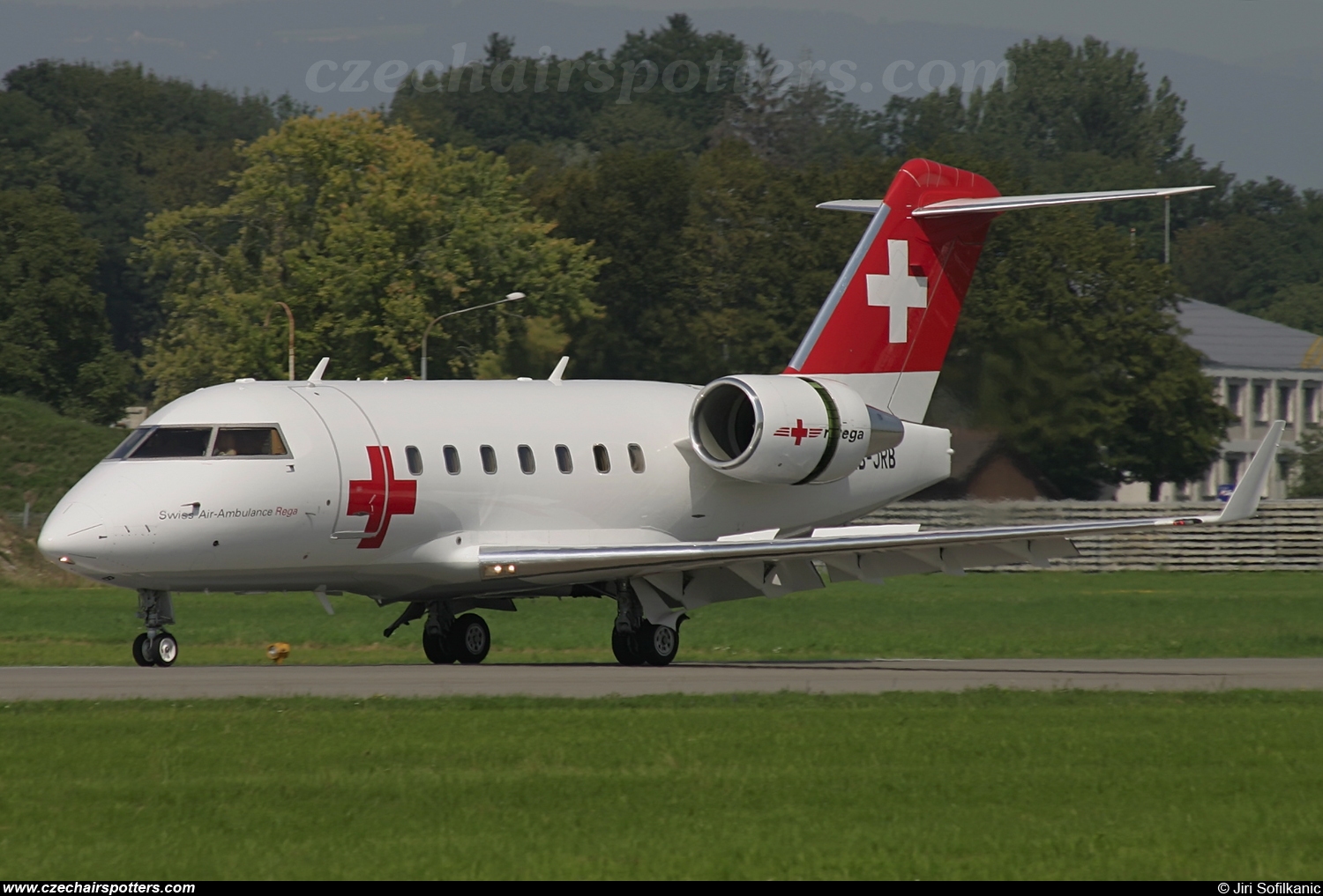 REGA - Swiss Air Ambulance – Canadair CL-600-2B16 Challenger 604 HB-JRB