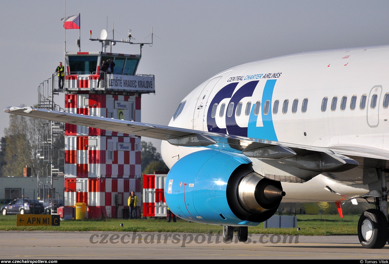 Central Charter Airlines &ndash; Boeing B737-31S OK-CCA