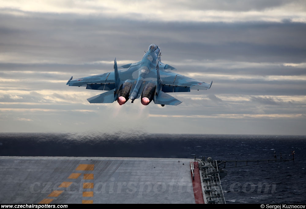 Russian-VVS – Sukhoi Su-33 Flanker D 86