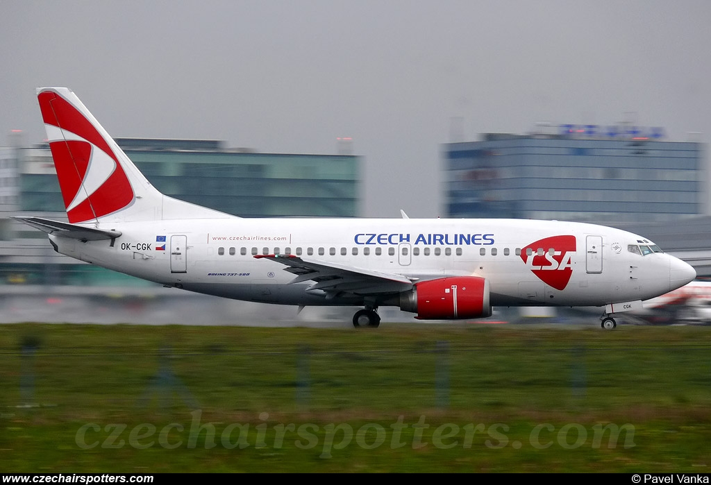 CSA - Czech Airlines &ndash; Boeing B737-45S OK-CGK