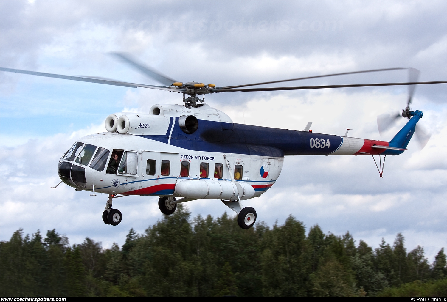 Czech - Air Force – Mil Mi-8S Hip 0834