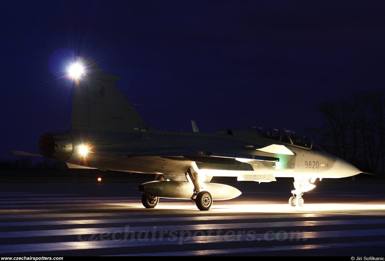 Czech - Air Force – Saab JAS39D Gripen 9820