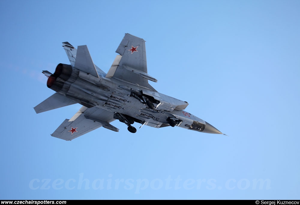 Russian-VVS &ndash; Mikoyan-Gurevich MiG-31 A Foxhound 05