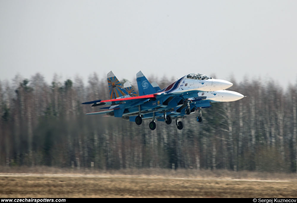 Russian-VVS &ndash; Sukhoi Su-27 UB Flanker C 25