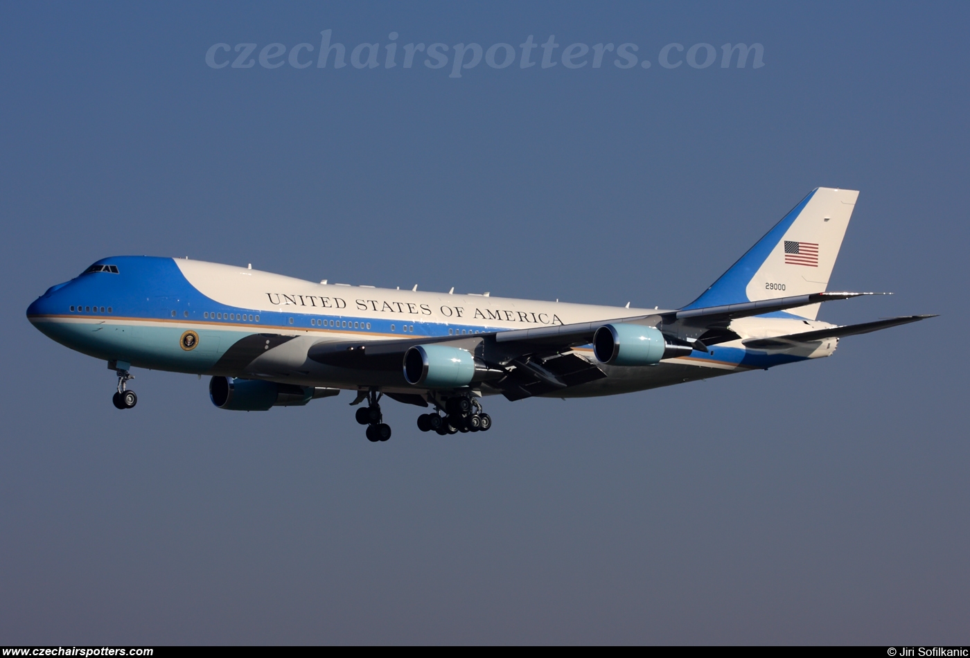 USA - Air Force &ndash; Boeing Boeing 747-2G4B (VC-25A) 92-9000