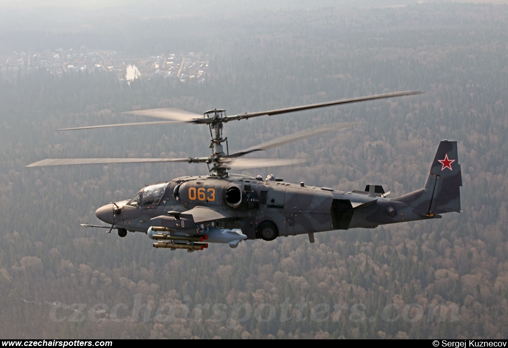 Russian-VVS – Kamov Ka-52 Alligator (Hokum B) 063