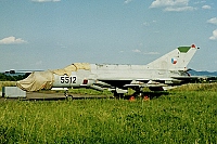 Czech - Air Force &ndash; Mikoyan-Gurevich MiG-21MF 5512