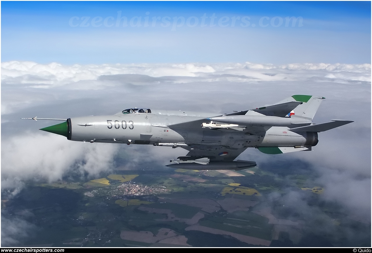 Czech - Air Force – Mikoyan-Gurevich MiG-21MFN 5603