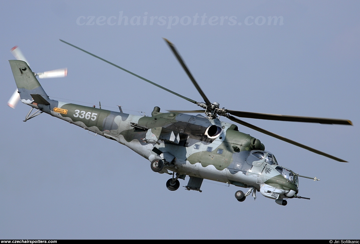 Czech - Air Force – Mil Mi-24V Hind 3365