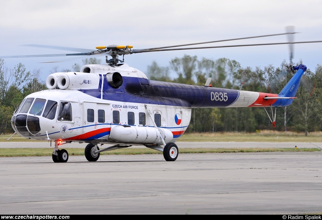 Czech - Air Force &ndash; Mil Mil Mi-8S Hip  0835