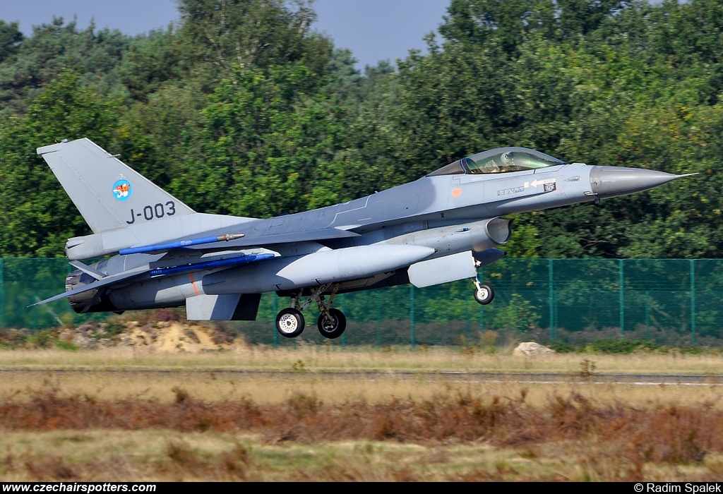 Belgium - Air Force &ndash; SABCA F-16AM Fighting Falcon J-003