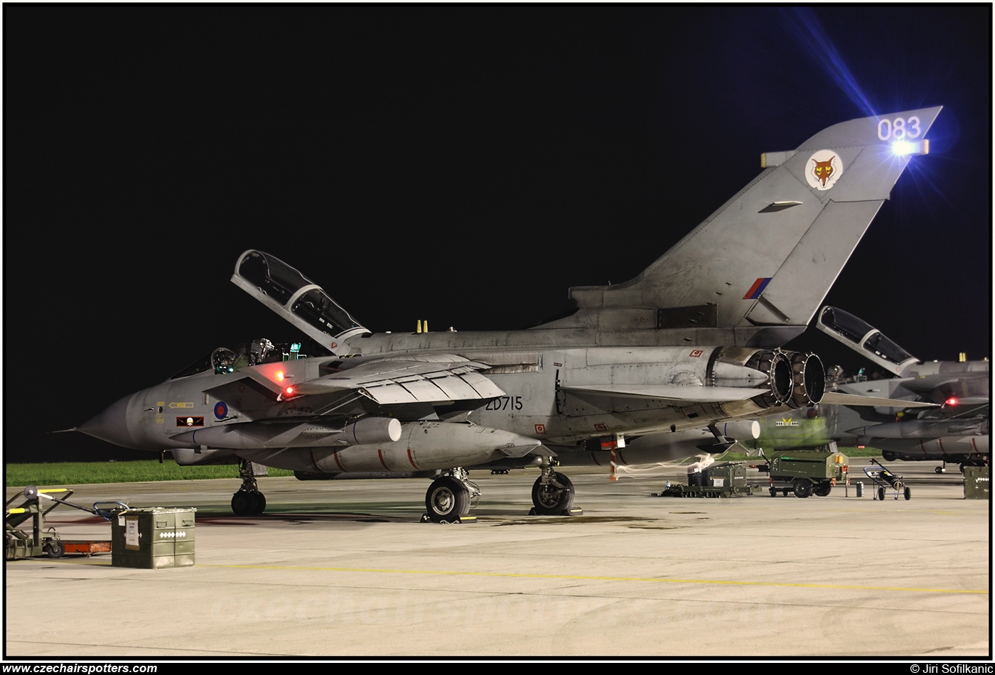 UK - Air Force &ndash; Panavia  Tornado GR4 ZD715 / 08