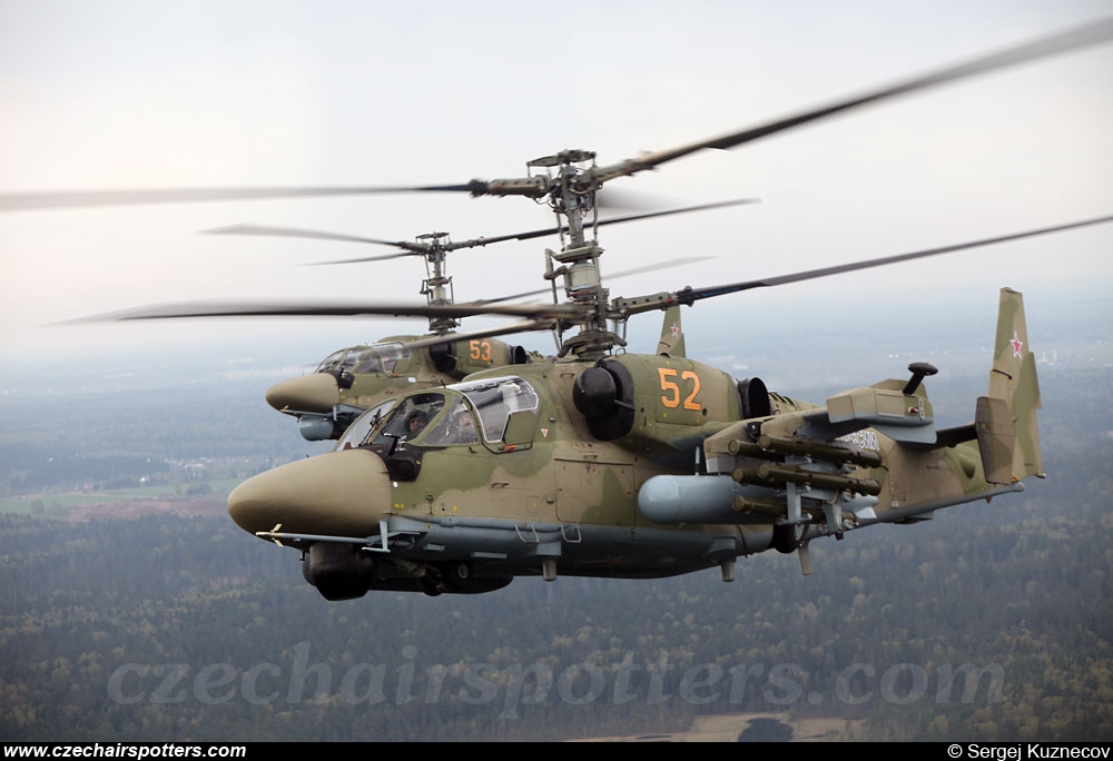 Russian-VVS – Kamov Ka-52 Alligator (Hokum B) 52
