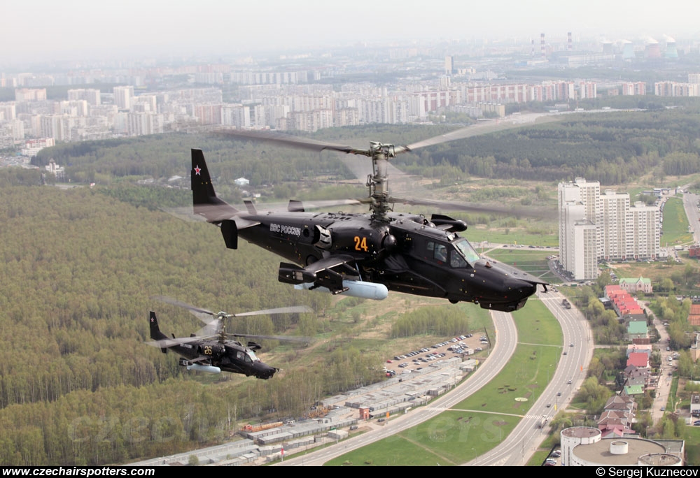 Russian-VVS – Kamov Ka-50 Hokum A 24
