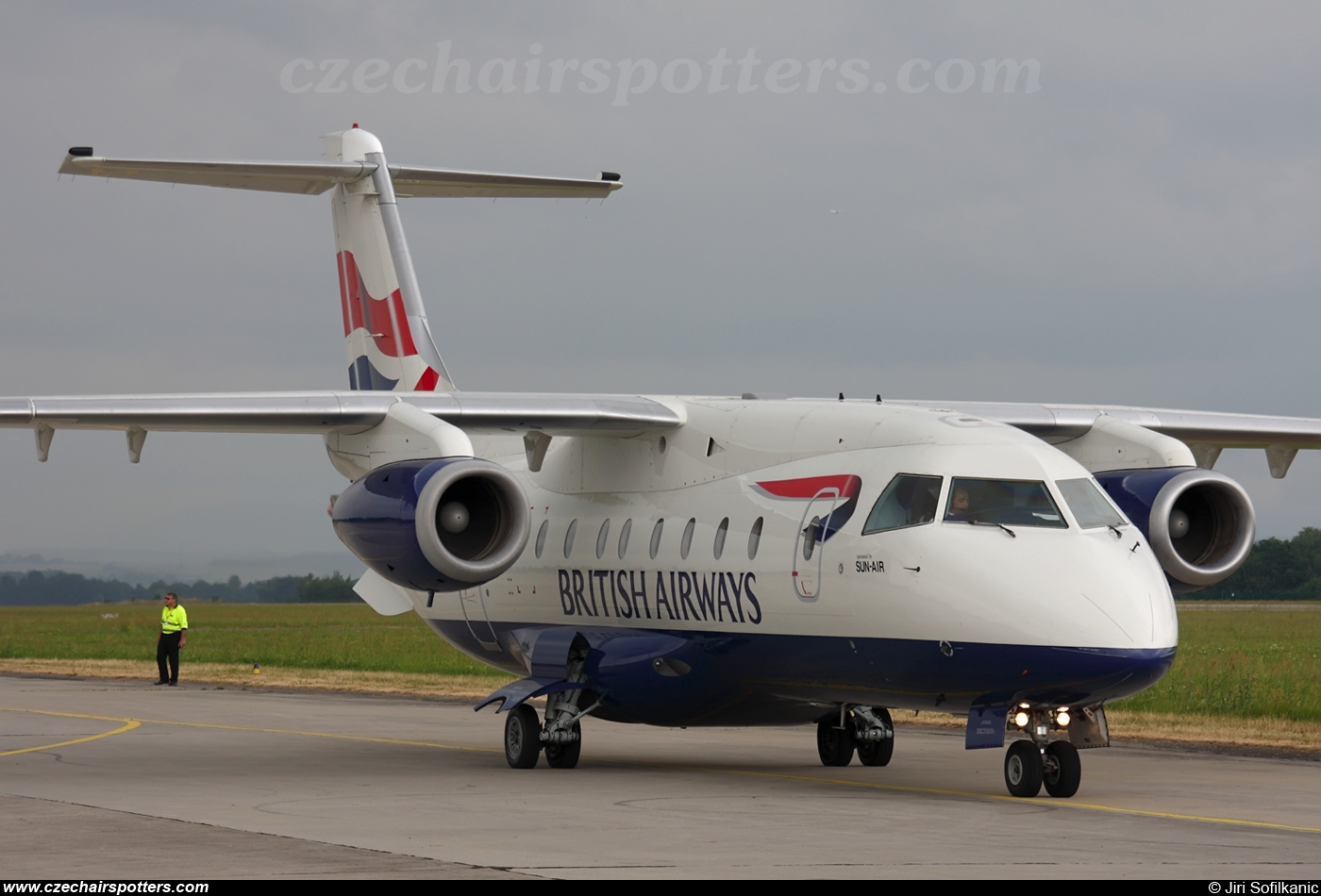 British Airways (BAW) * Sun-Air of Scandinavia – Fairchild Dornier 328-310 328JET OY-NCL