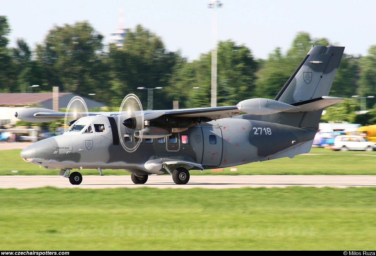 Slovakia - Air Force – Let L-410UVP-E Turbolet 2718