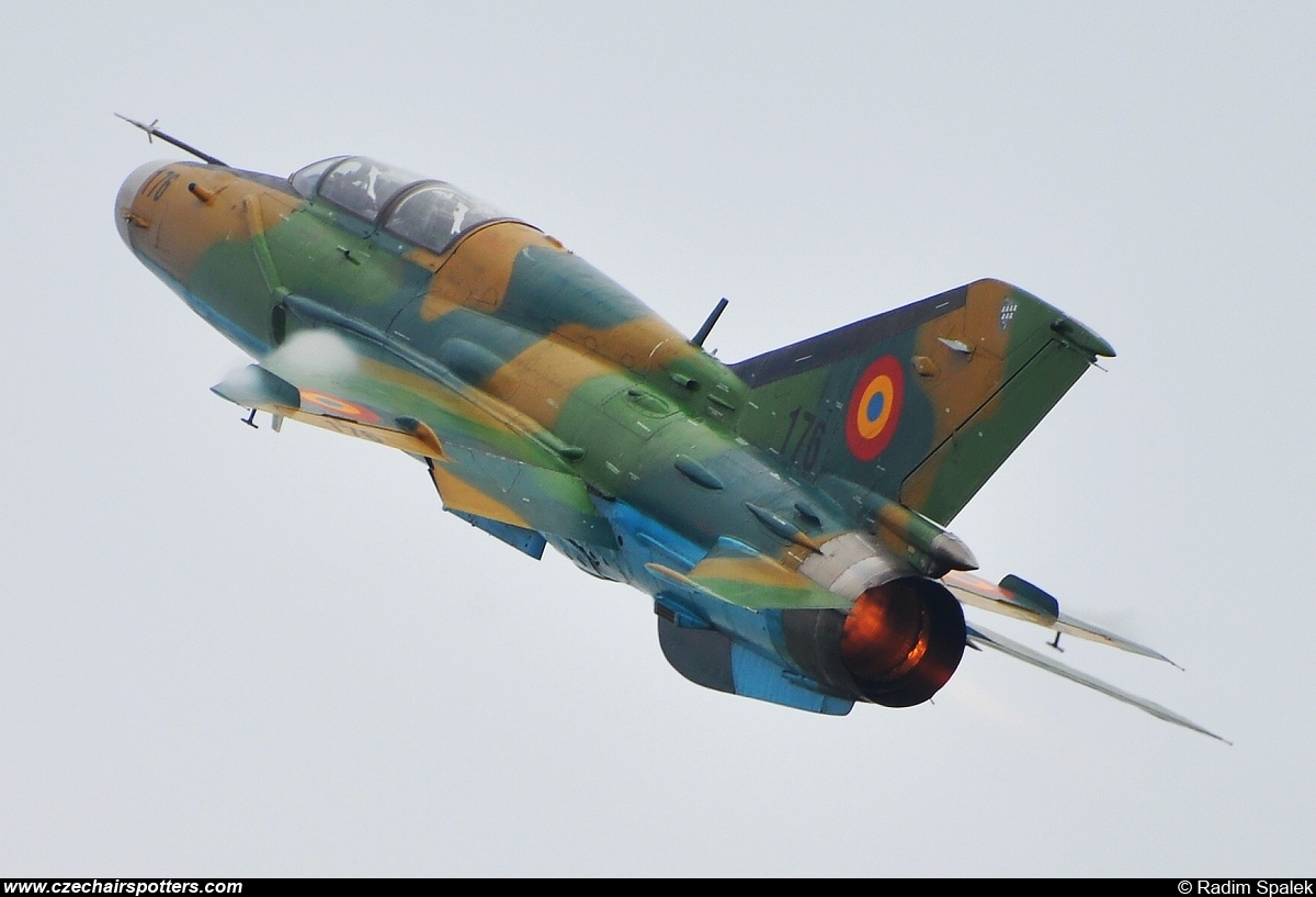Romania - Air Force – Mikoyan-Gurevich MiG-21UM Lancer B 176