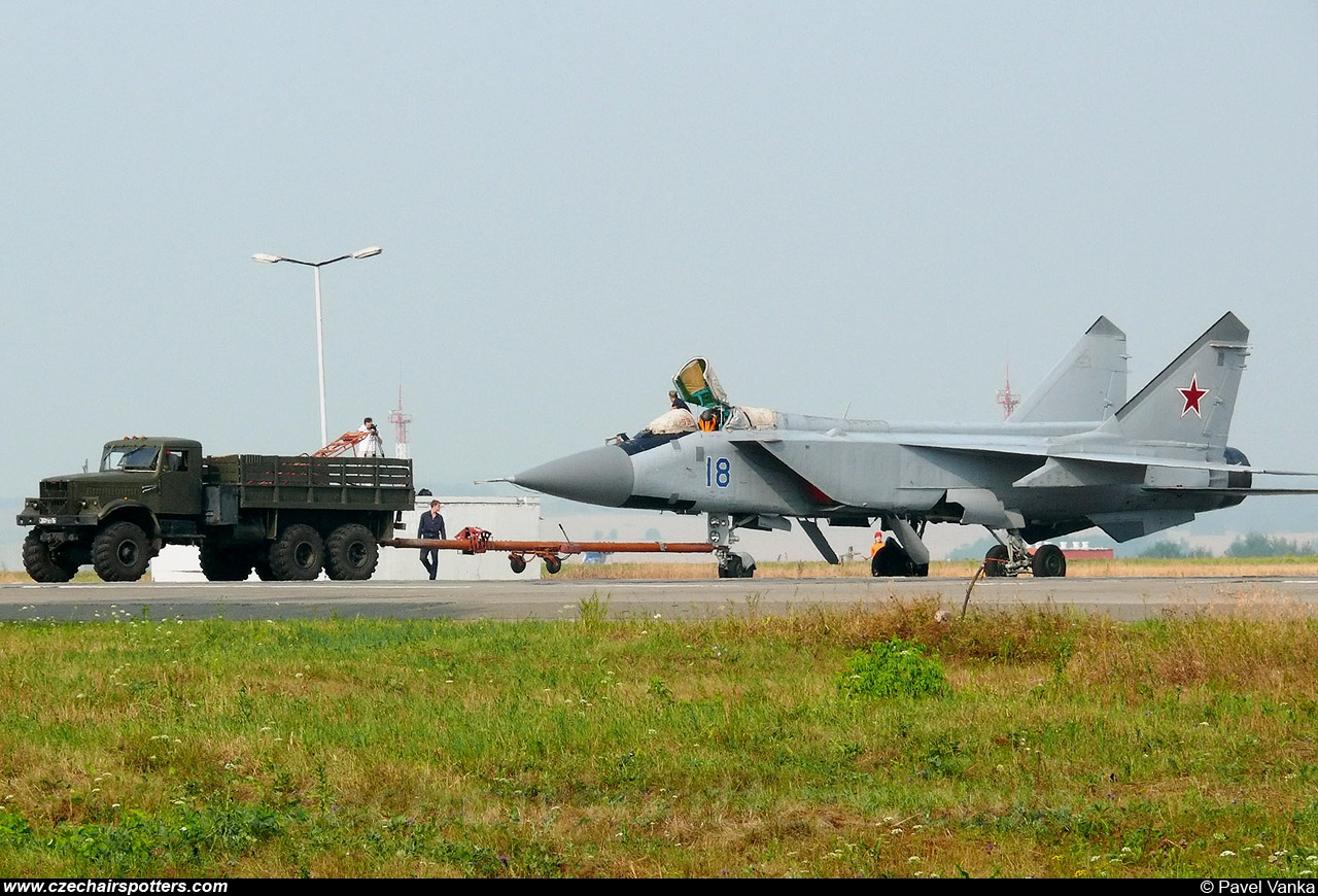 Russia - Air Force – Mikoyan-Gurevich MiG-31BS Foxhound 18