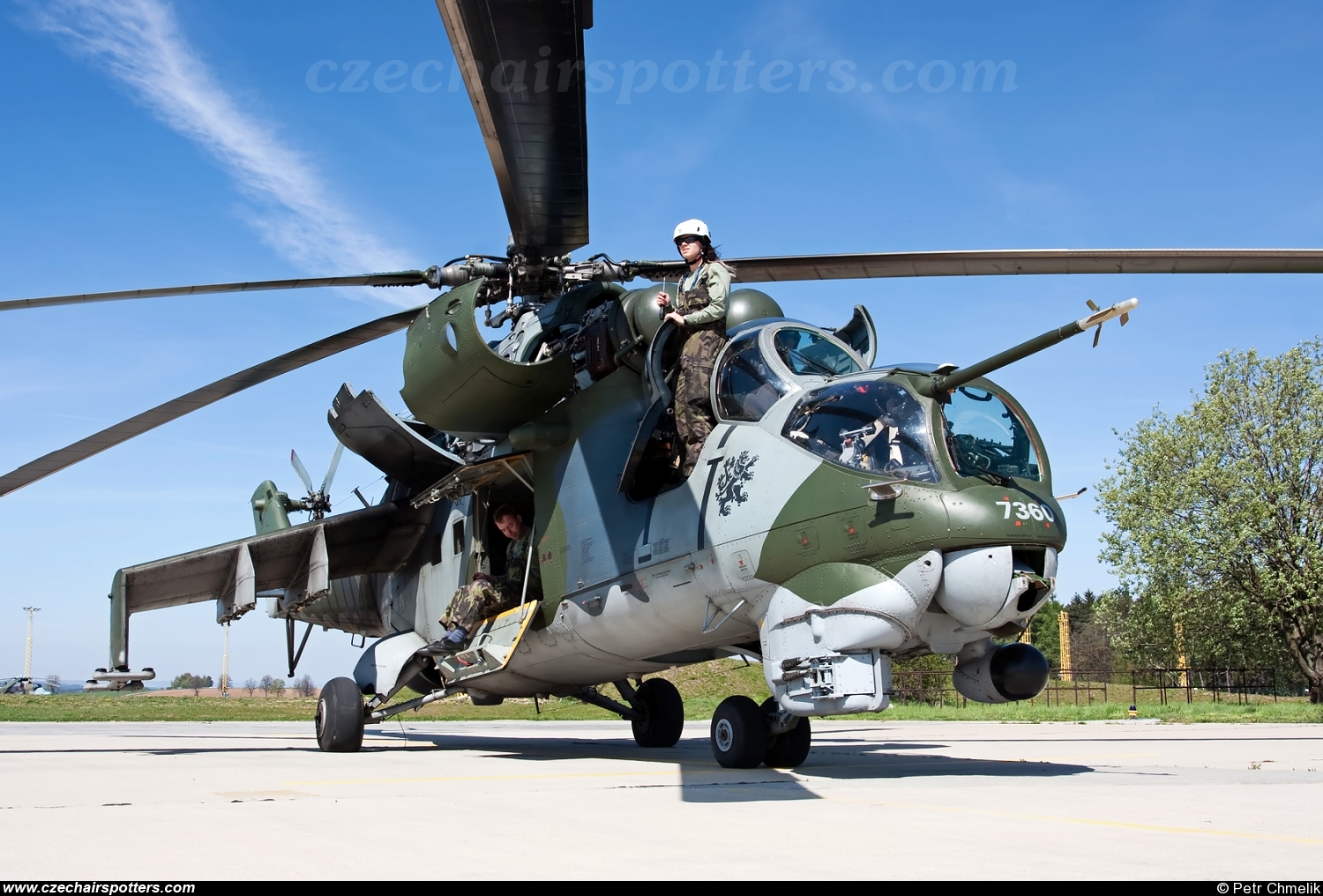 Czech - Air Force – Mil Mi-24V Hind 7360