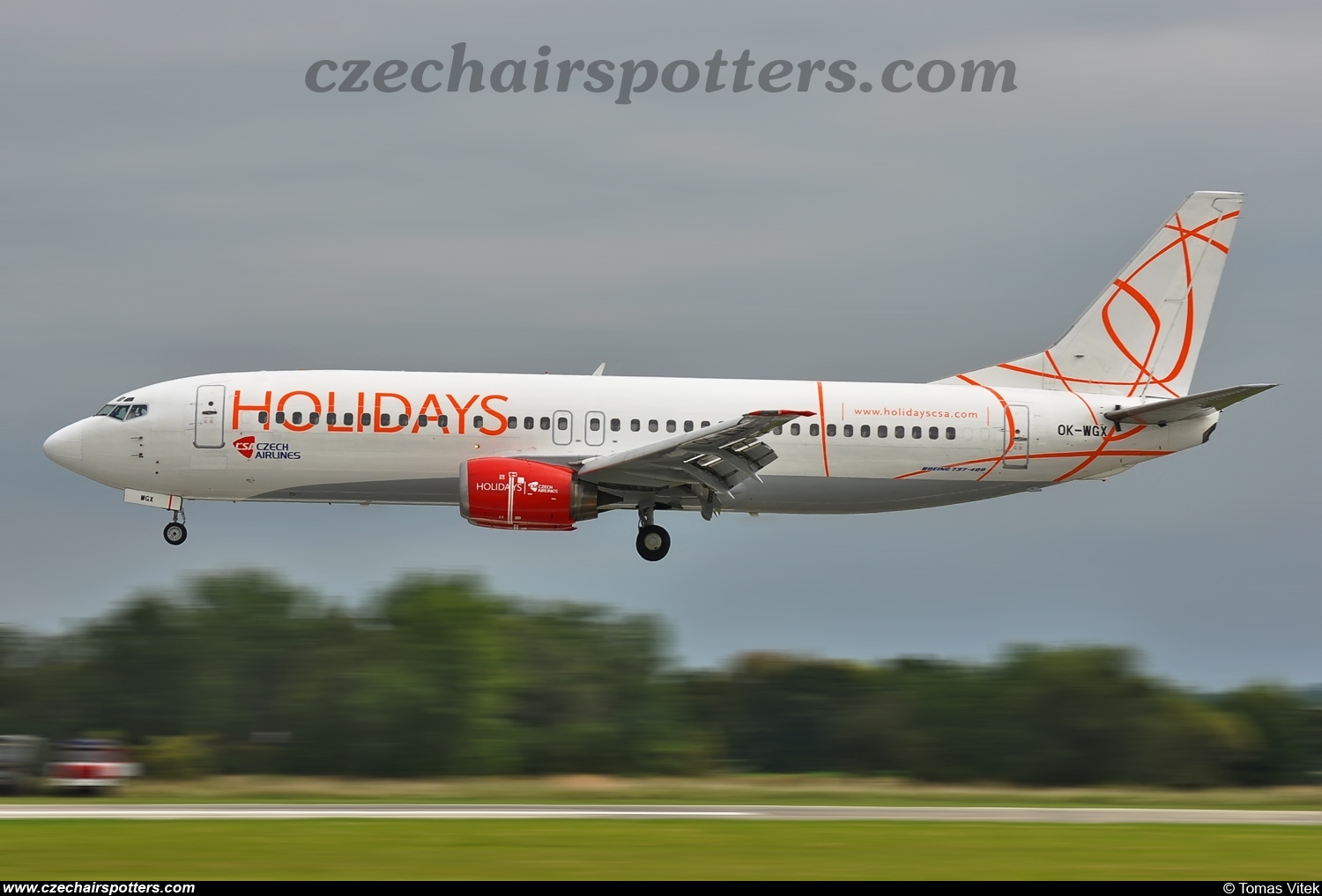 CSA - Czech Airlines &ndash; Boeing B737-45S OK-WGX