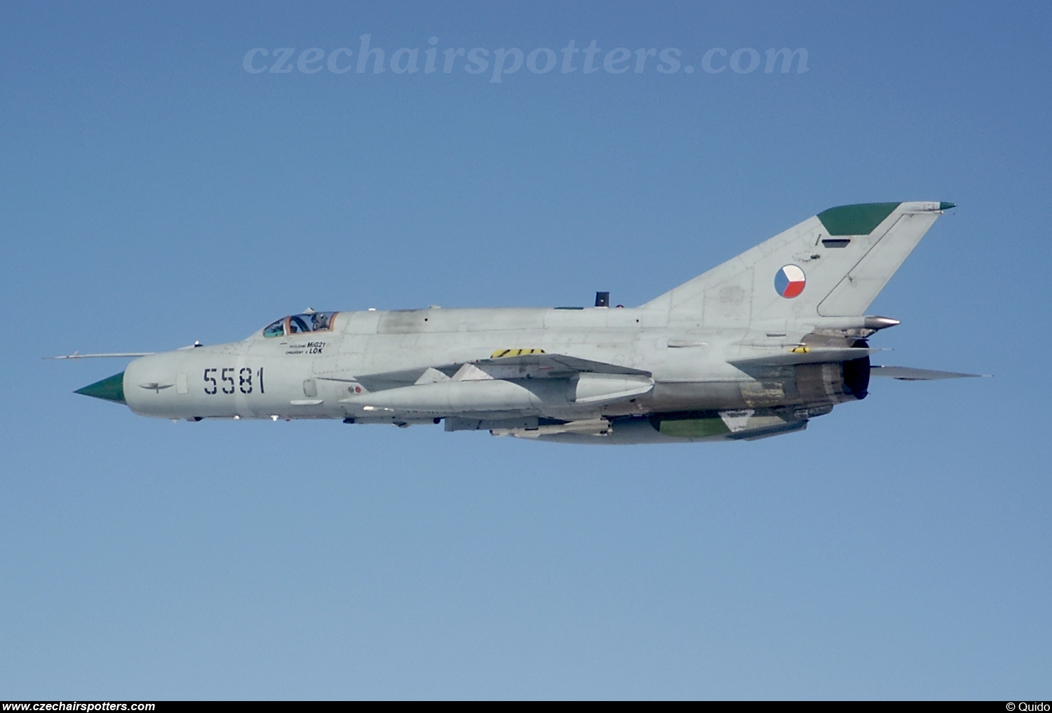 Czech - Air Force – Mikoyan-Gurevich MiG-21MFN 5581