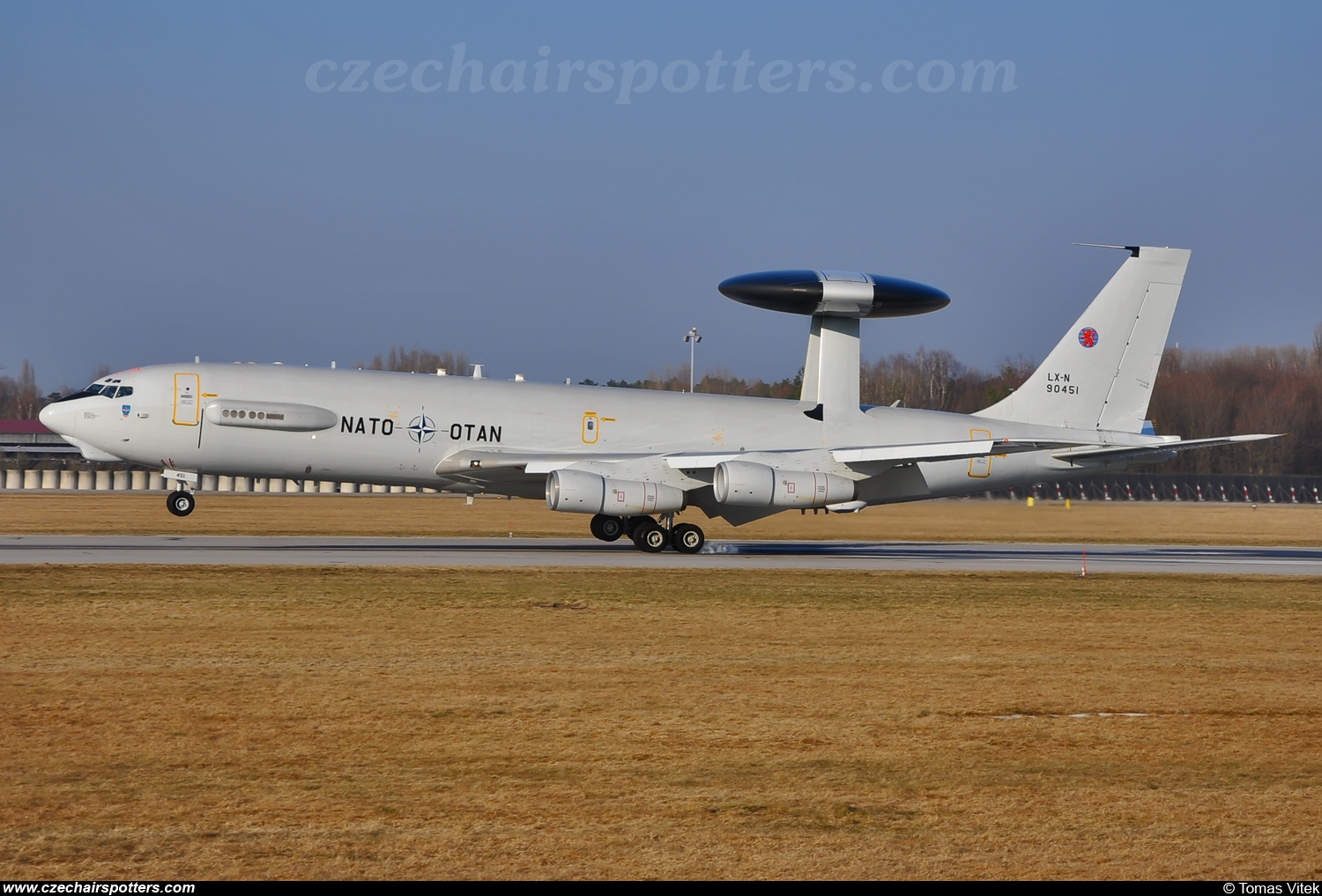 Unknown &ndash; Boeing E-3A Sentry LX-90451