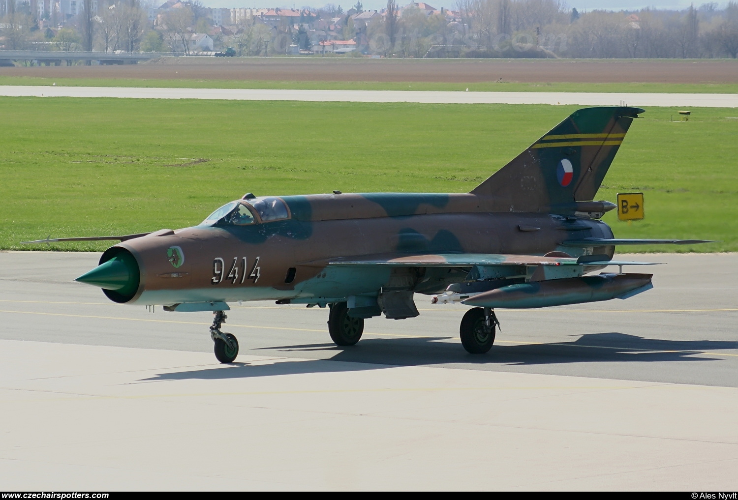 Czech - Air Force – Mikoyan-Gurevich MiG-21MF 9414