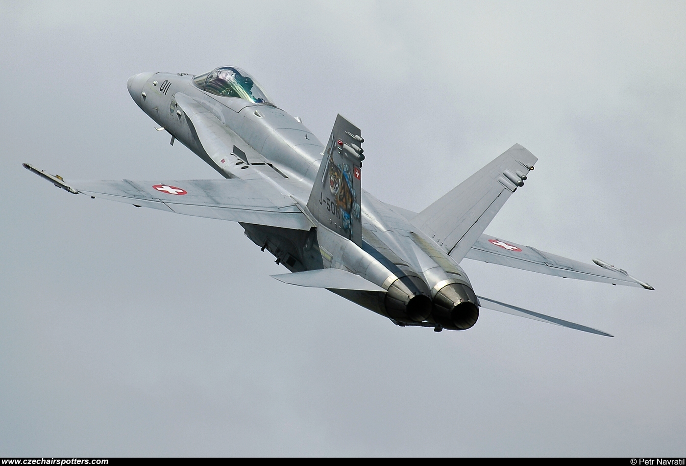 Switzerland - Air Force – McDonnell Douglas F/A-18C Hornet J-5011