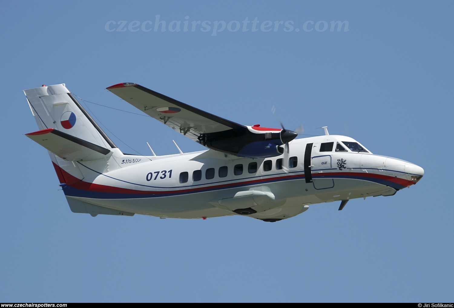 Czech - Air Force &ndash; Let L-410UVP Turbolet  0731