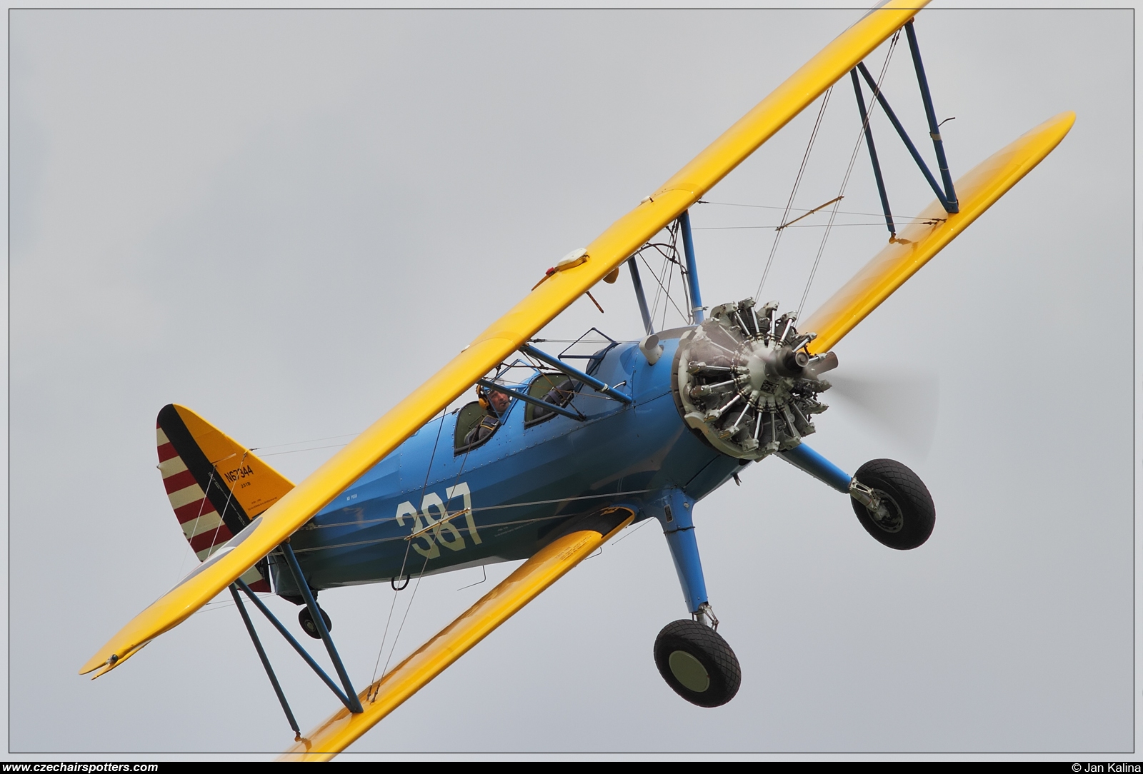 Czech Aircraft Paradise &ndash; Boeing N2S-4 Kaydet (A75N1) N67344