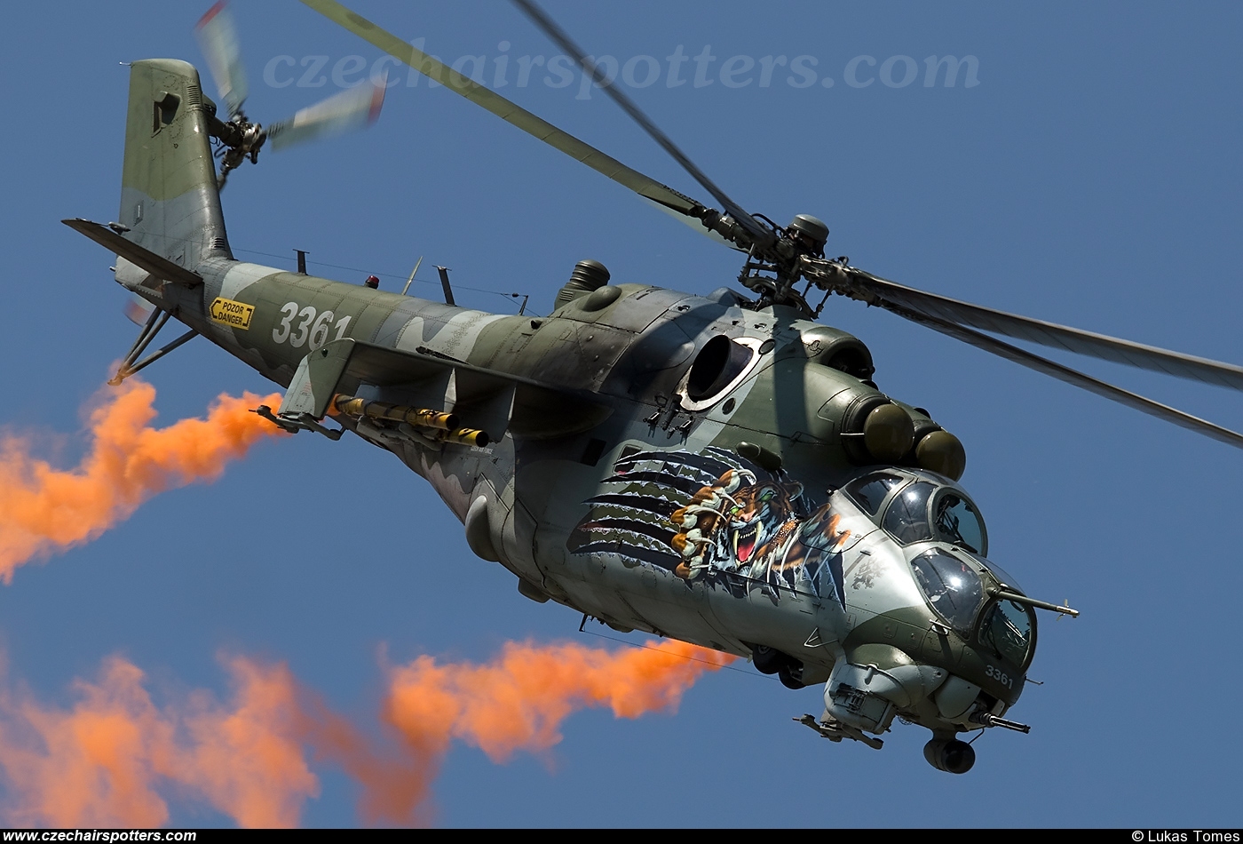 Czech - Air Force – Mil Mi-24V Hind 3361