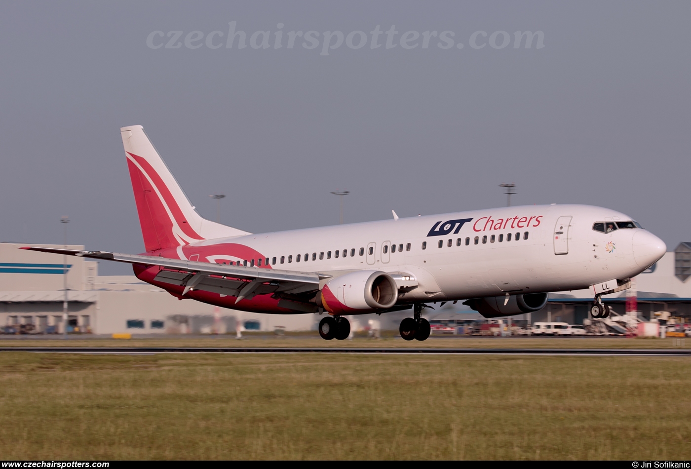 LOT Charters ( CLW , CL ) &ndash; Boeing B737-4Q8 SP-LLL