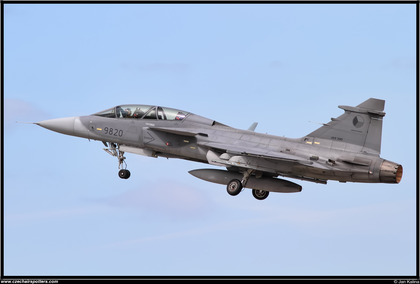 Czech - Air Force – Saab JAS39D Gripen 9820