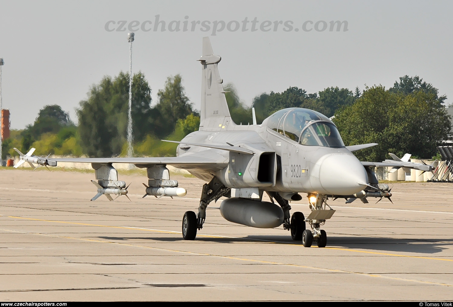 Czech - Air Force – Saab JAS39D Gripen 9820