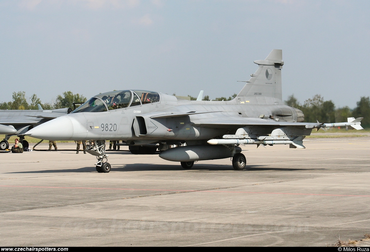 Czech - Air Force – Saab JAS39D Gripen 9820