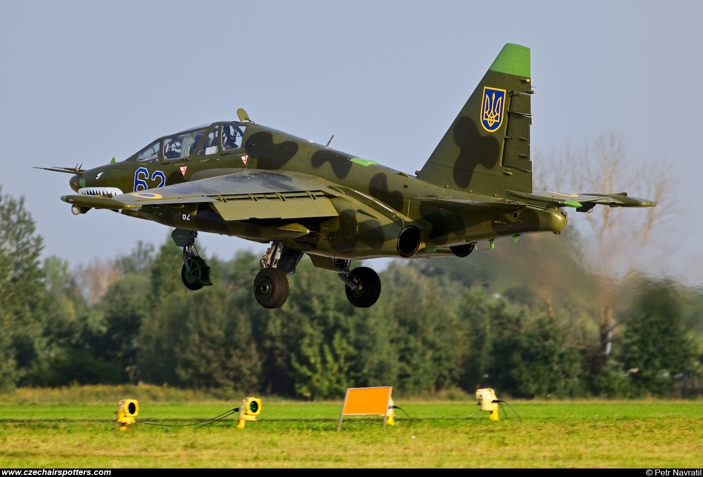 Ukraine - Air Force &ndash; Sukhoi Su-25 UBK Frogfoot 62