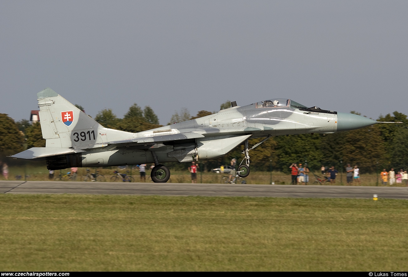 Slovakia - Air Force &ndash; Mikoyan-Gurevich MiG-29AS / 9-12A 3911