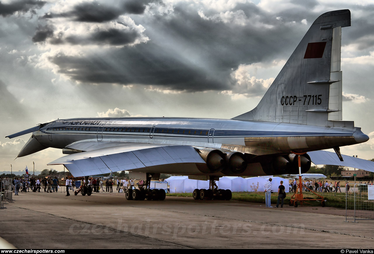 Aeroflot – Tupolev Tu-144D CCCP-77115