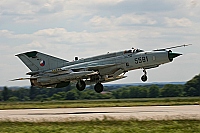 Czech - Air Force – Mikoyan-Gurevich MiG-21MFN 5581