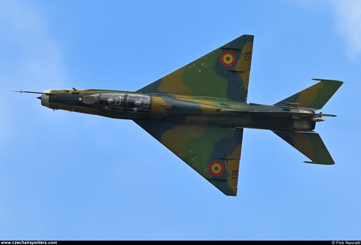 Romania - Air Force – Mikoyan-Gurevich MiG-21UM Lancer B 176