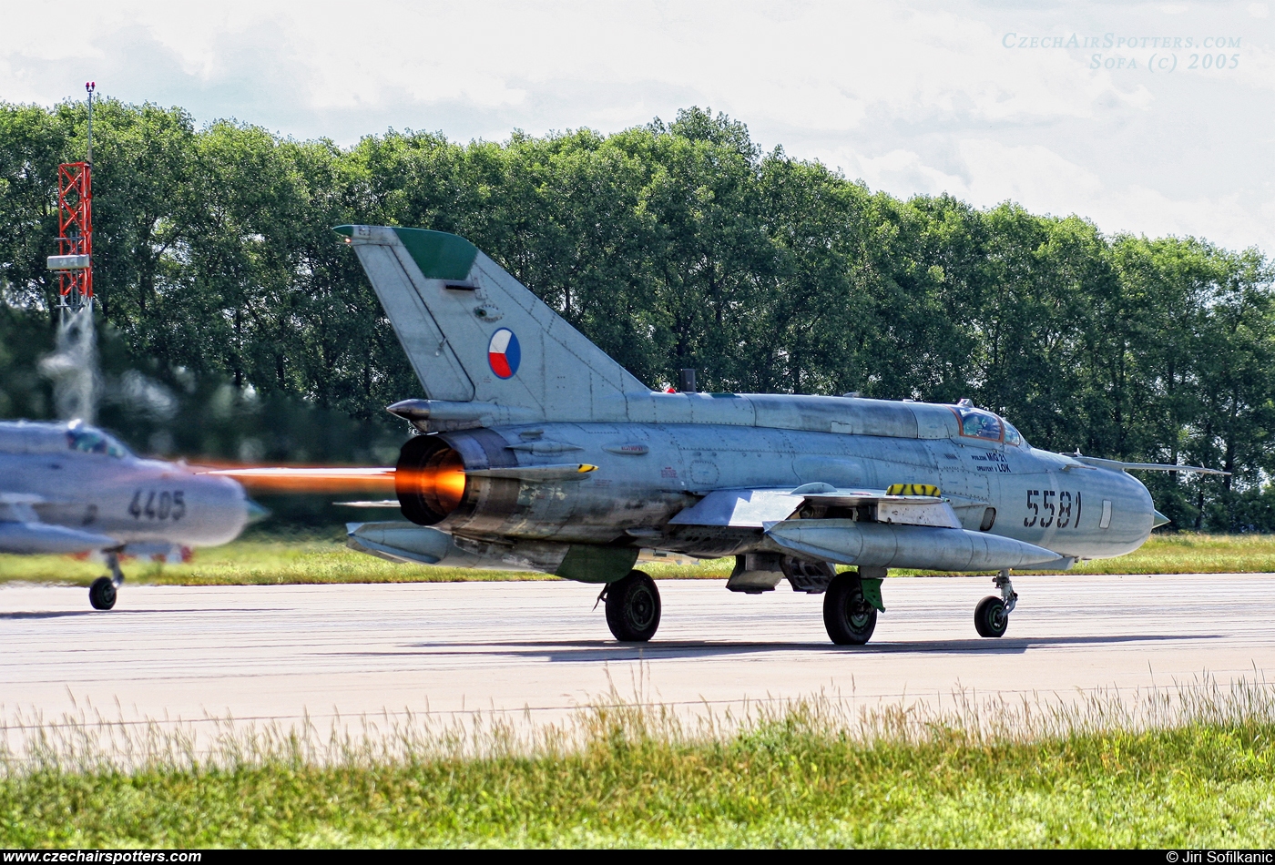 Czech - Air Force – Mikoyan-Gurevich MiG-21MFN 5581