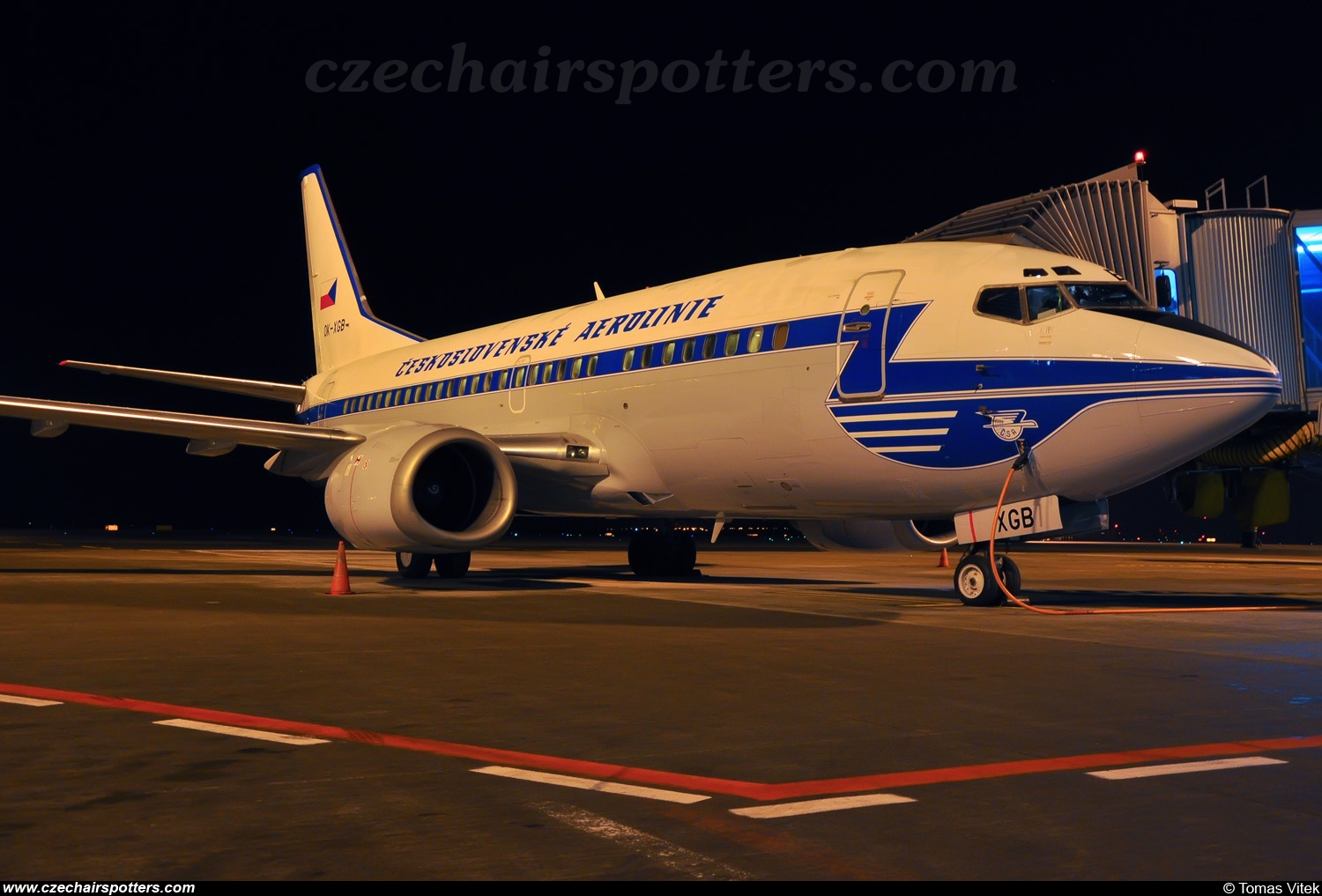 CSA - Czech Airlines &ndash; Boeing B737-55S OK-XGB